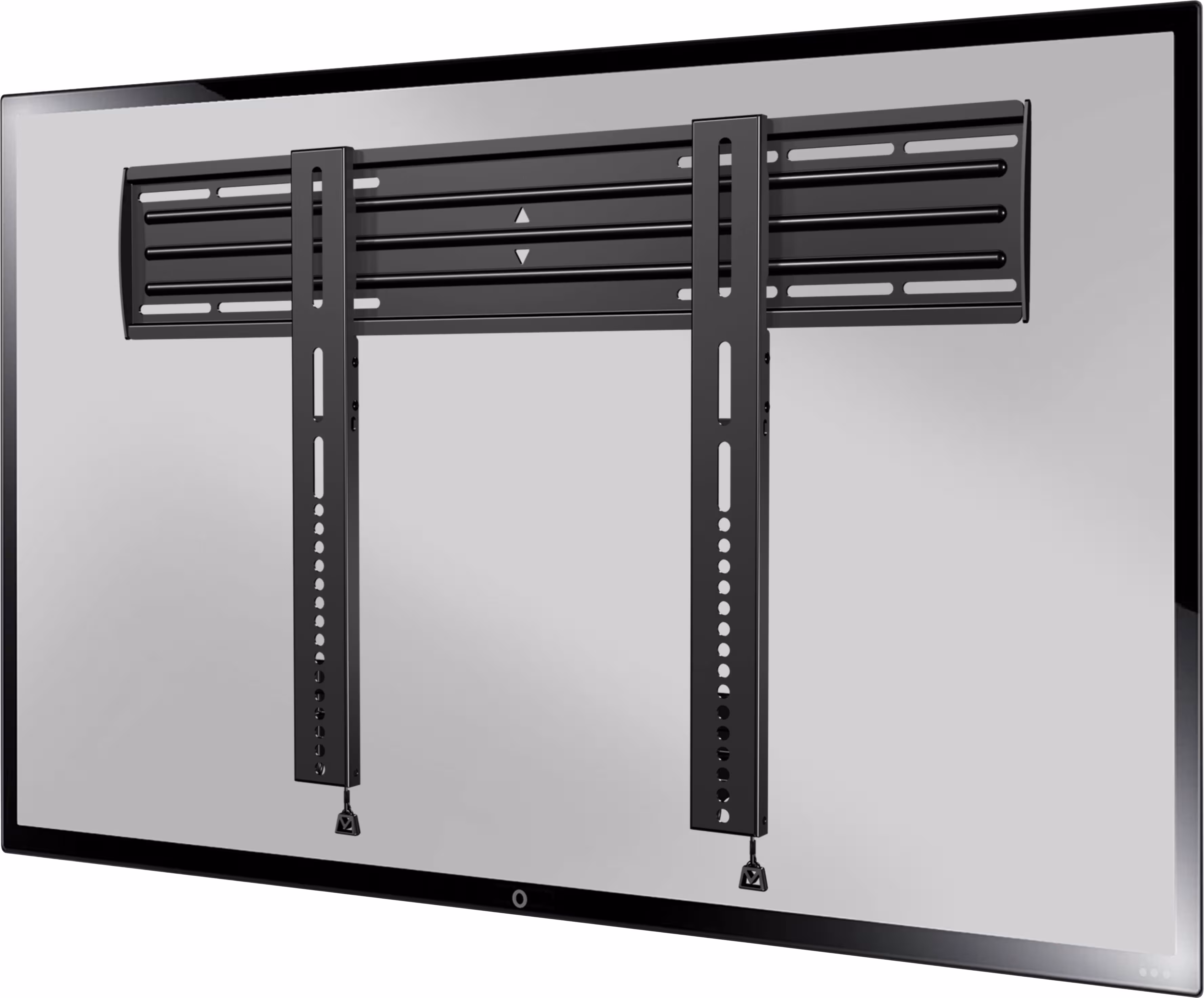 SANUS Elite - Super Slim Fixed-Position TV Wall Mount for Most TVs 32"-80" up to 150lbs - Easy Cable Access - Lateral Shift - Black - Image 3