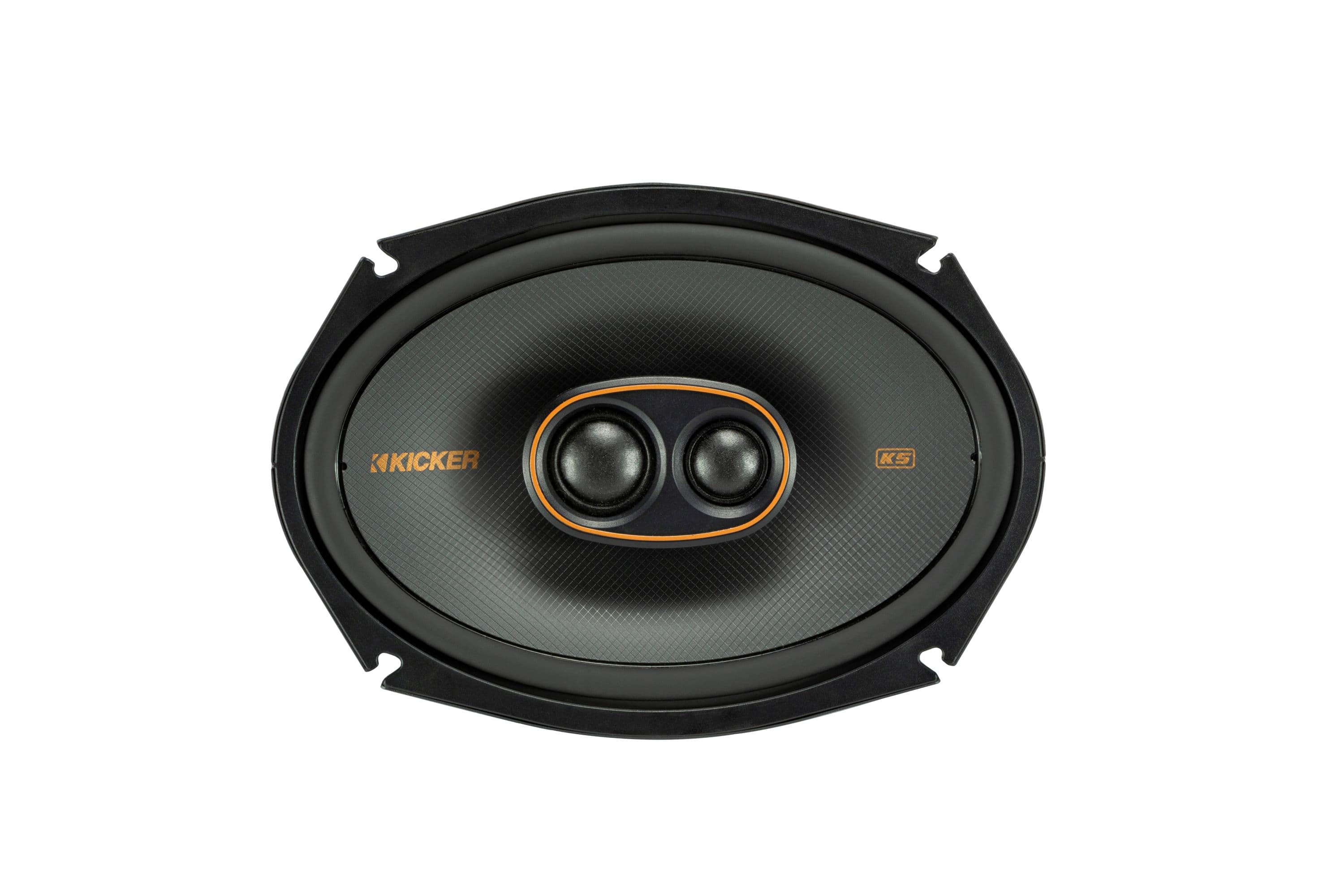 KICKER - KS Series 6" x 9" 2-Way Car Speakers with Polypropylene Cones (Pair) - Black - Image 4