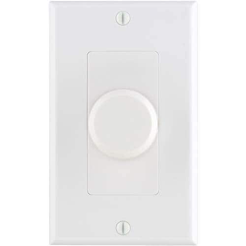 Sonance - VC60RIM - 60W Impedance Matching Volume Control In Wall Rotary (Each) - White