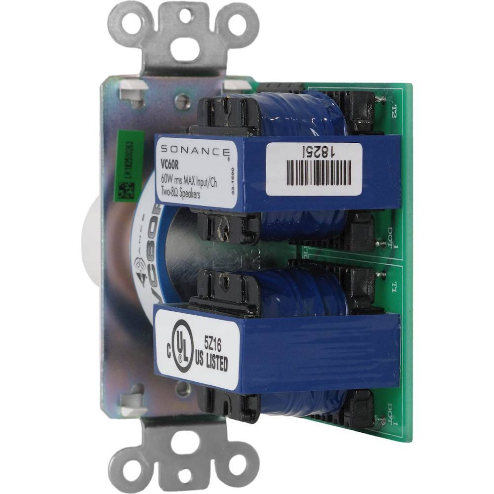 Sonance - VC60R - 60W Volume Control In Wall Rotary (Each) - White - Image 3