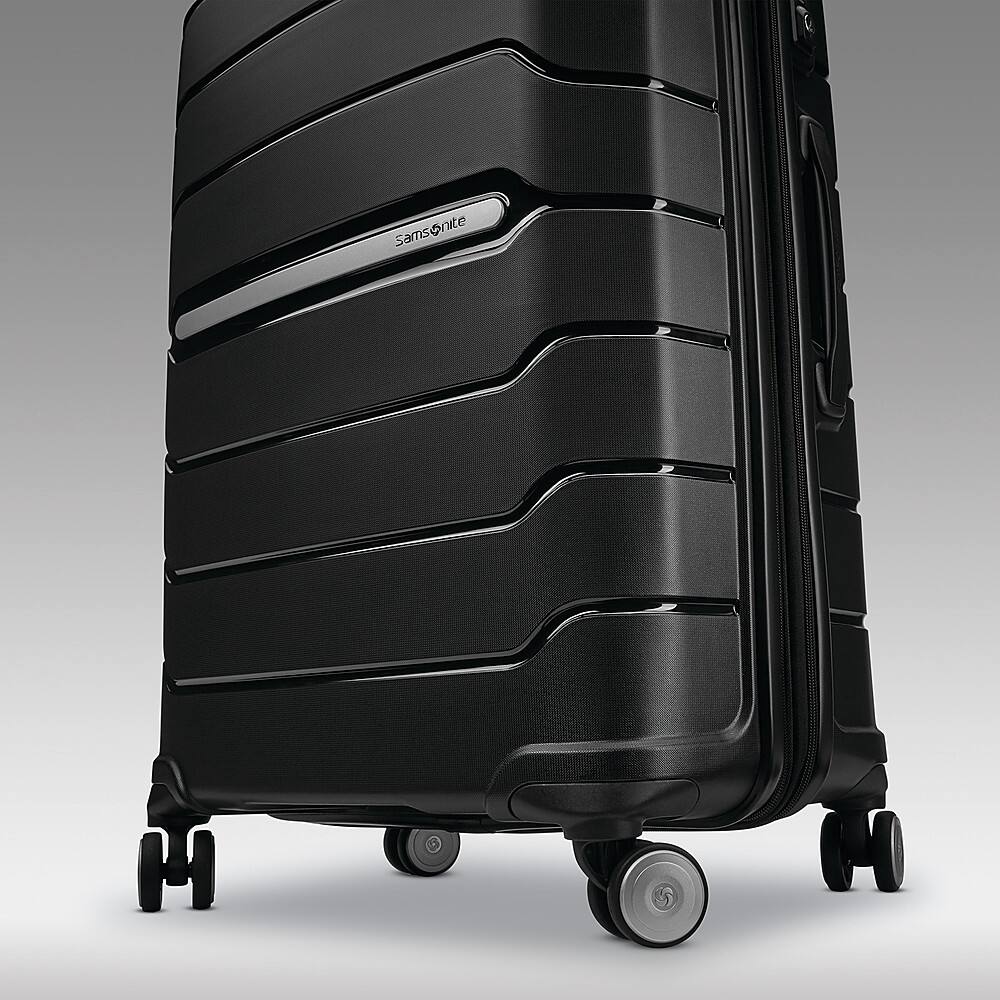Samsonite - Freeform 23" Expandable Spinner Suitcase - Black - Image 2