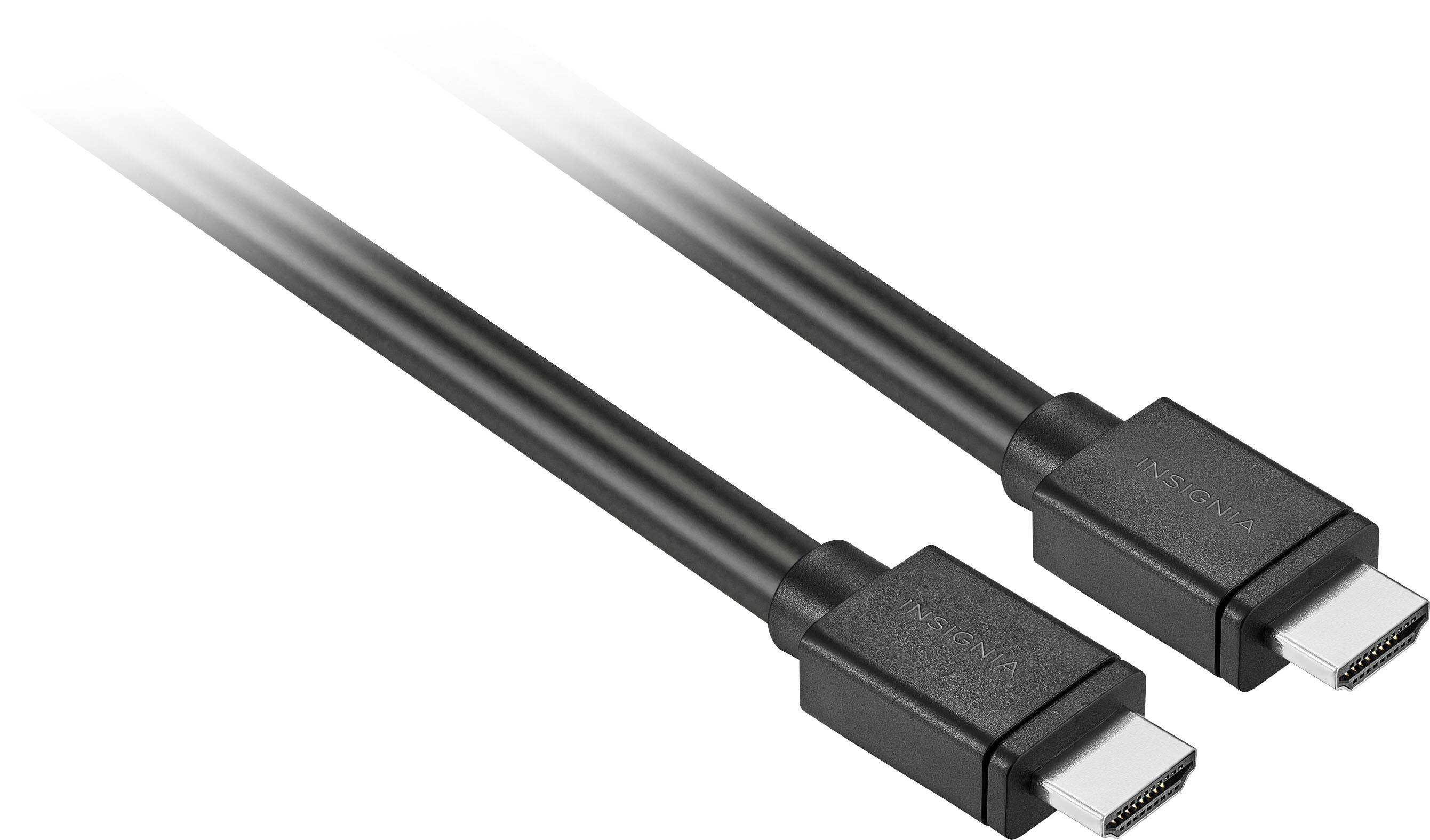Insignia™ - 25' 4K Ultra HD HDMI Cable - Black - Image 2