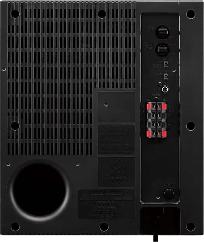 Sony - Core Series 10" 115W Active Subwoofer - Black - Image 2