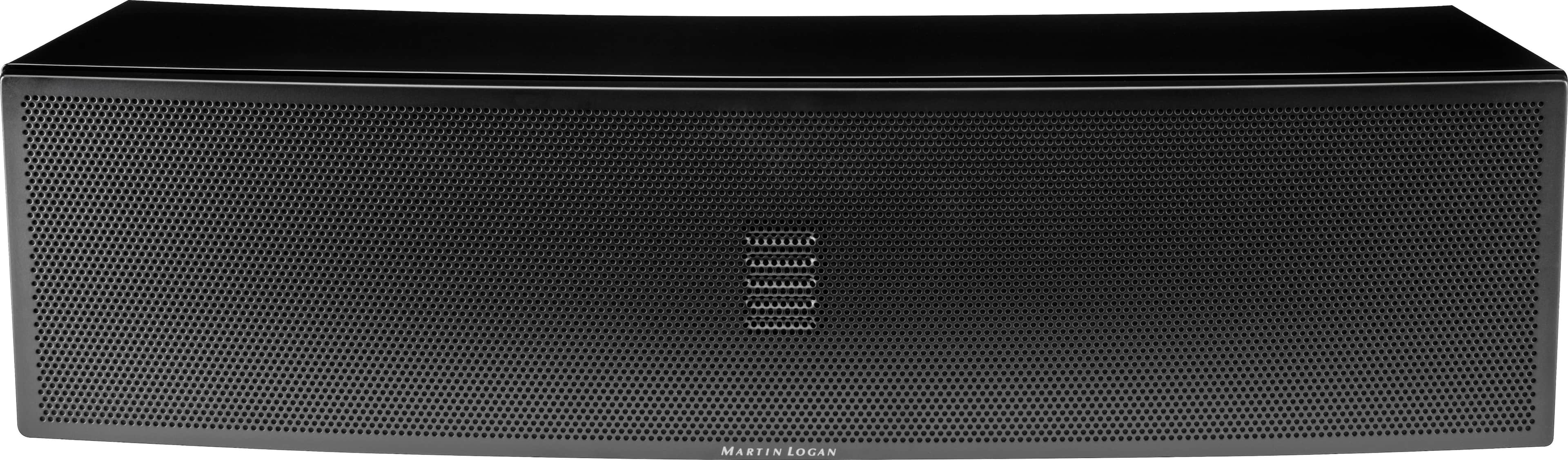 MartinLogan - Motion 4" 90-Watt Passive 2-Way Center-Channel Speaker - Gloss Black
