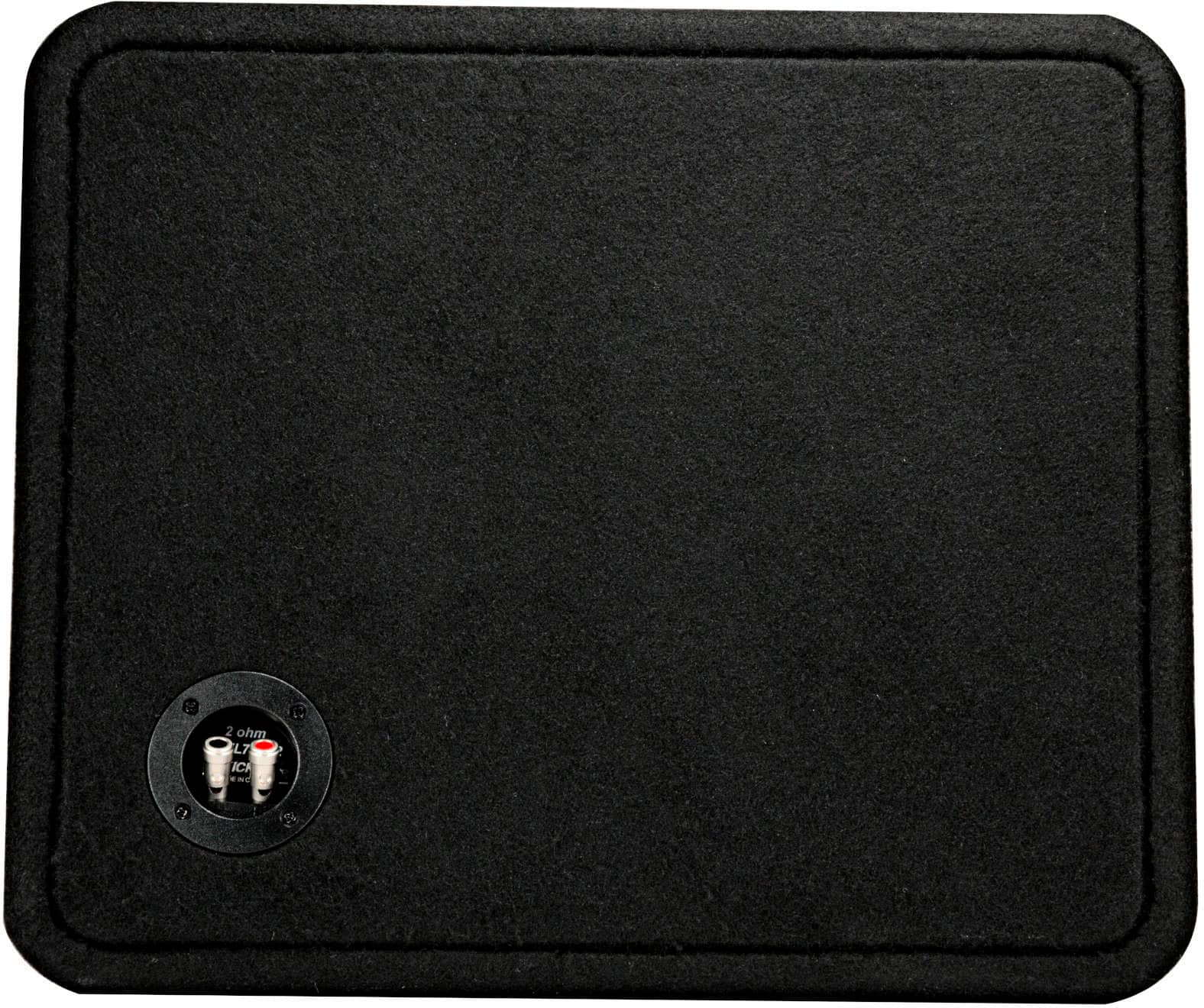 KICKER - Solo-Baric L7S 12" 2-Ohm Loaded Subwoofer Enclosure - Black - Image 4