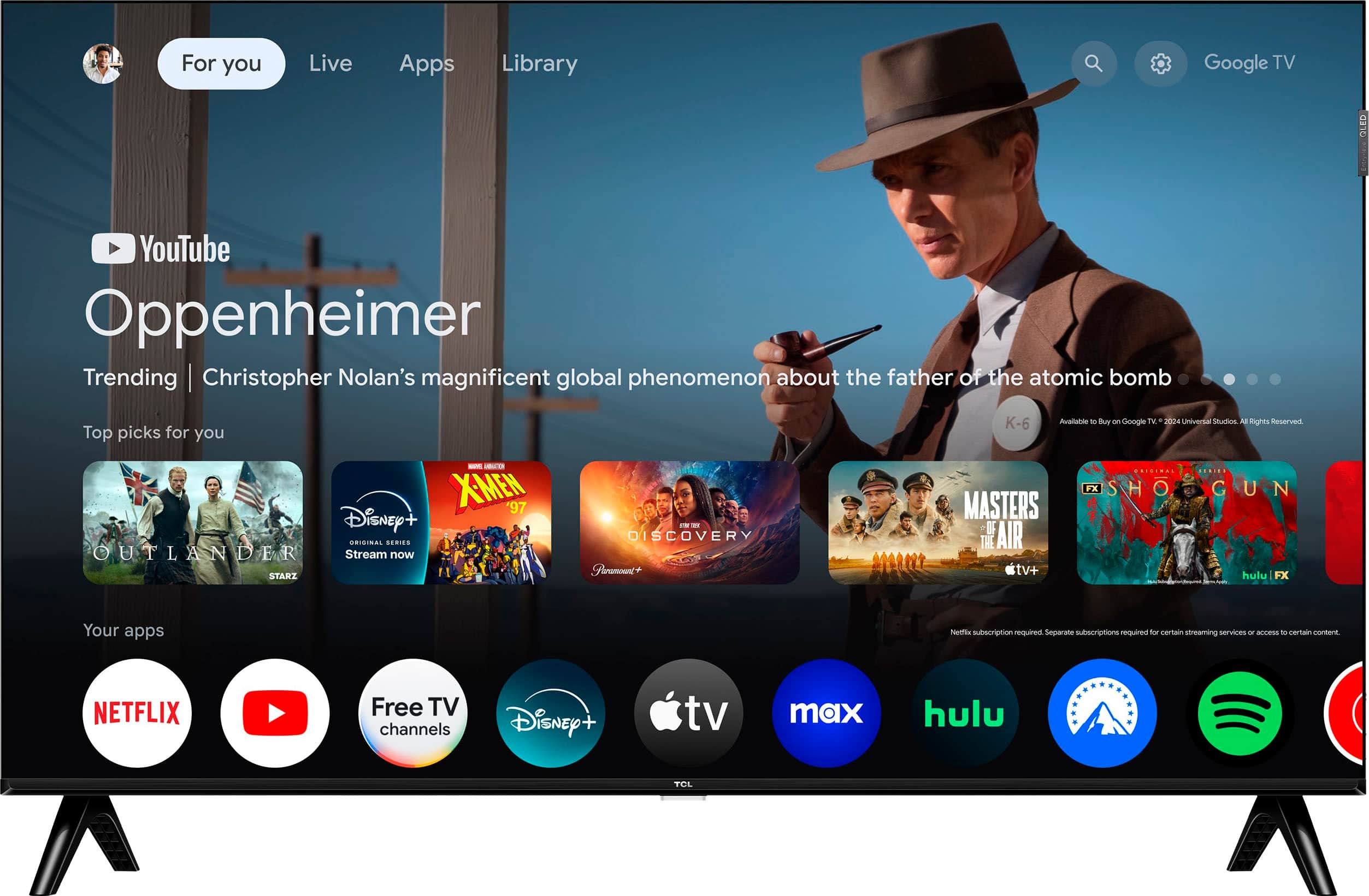 TCL - 32" Class Q3K Series 1080P FHD QLED Smart TV with Google TV (2025) - Image 12