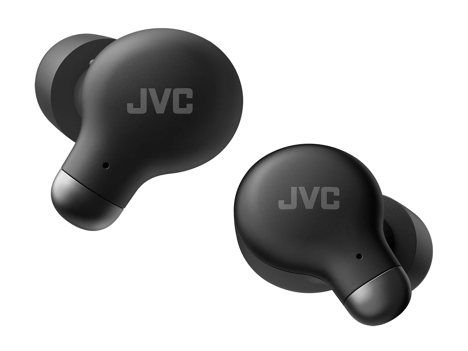 JVC - Marshmallow Plus True Wireless Headphones with Noise Cancelling - Black - Image 2