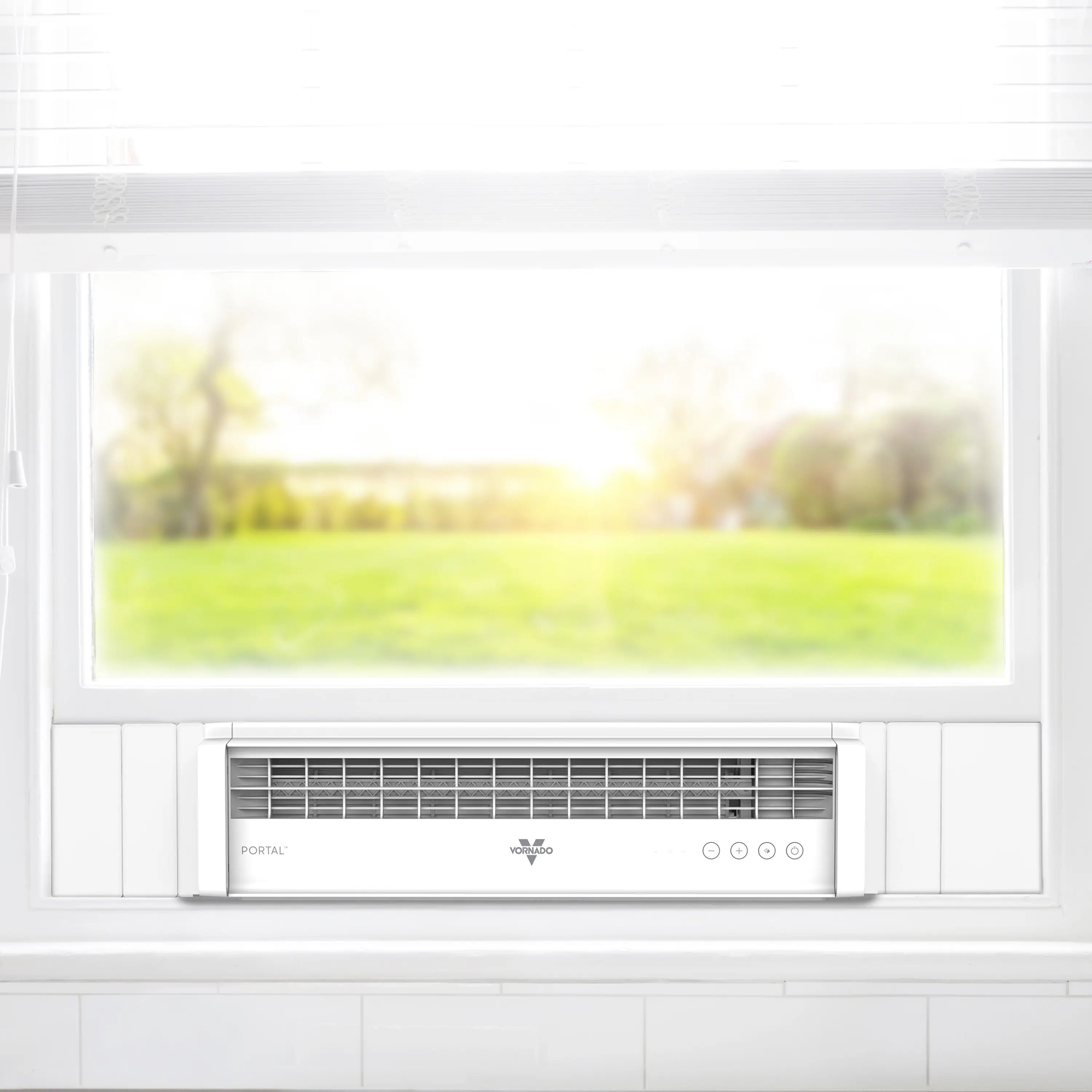 Vornado - PORTAL Window Fan with Reversible Exhaust, Weather Resistant Case - White - Image 7