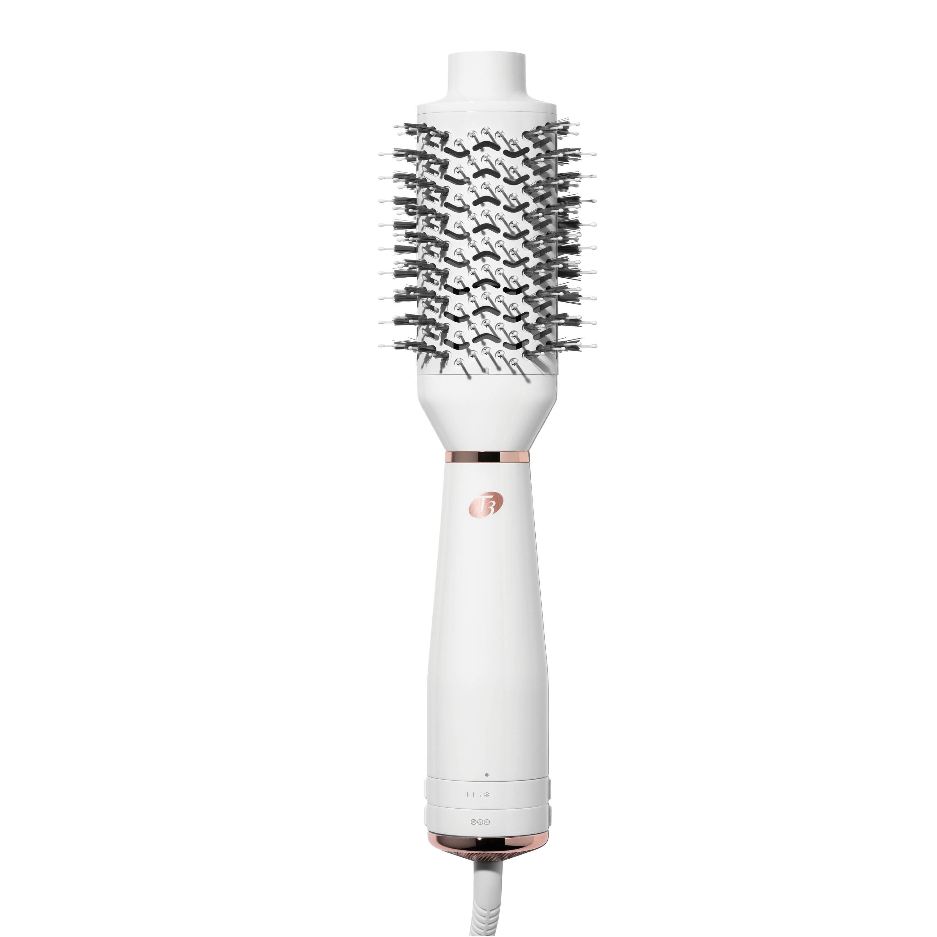 T3 - AireBrush One-Step Smoothing and Volumizing Hair Dryer Brush - White