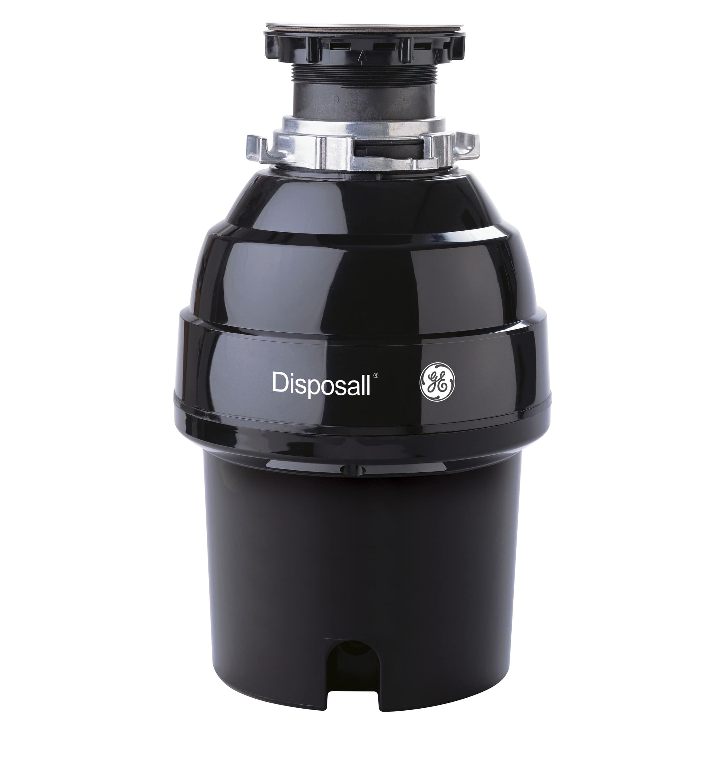 GE - 3/4 HP Continuous Feed Garbage Disposer - Black