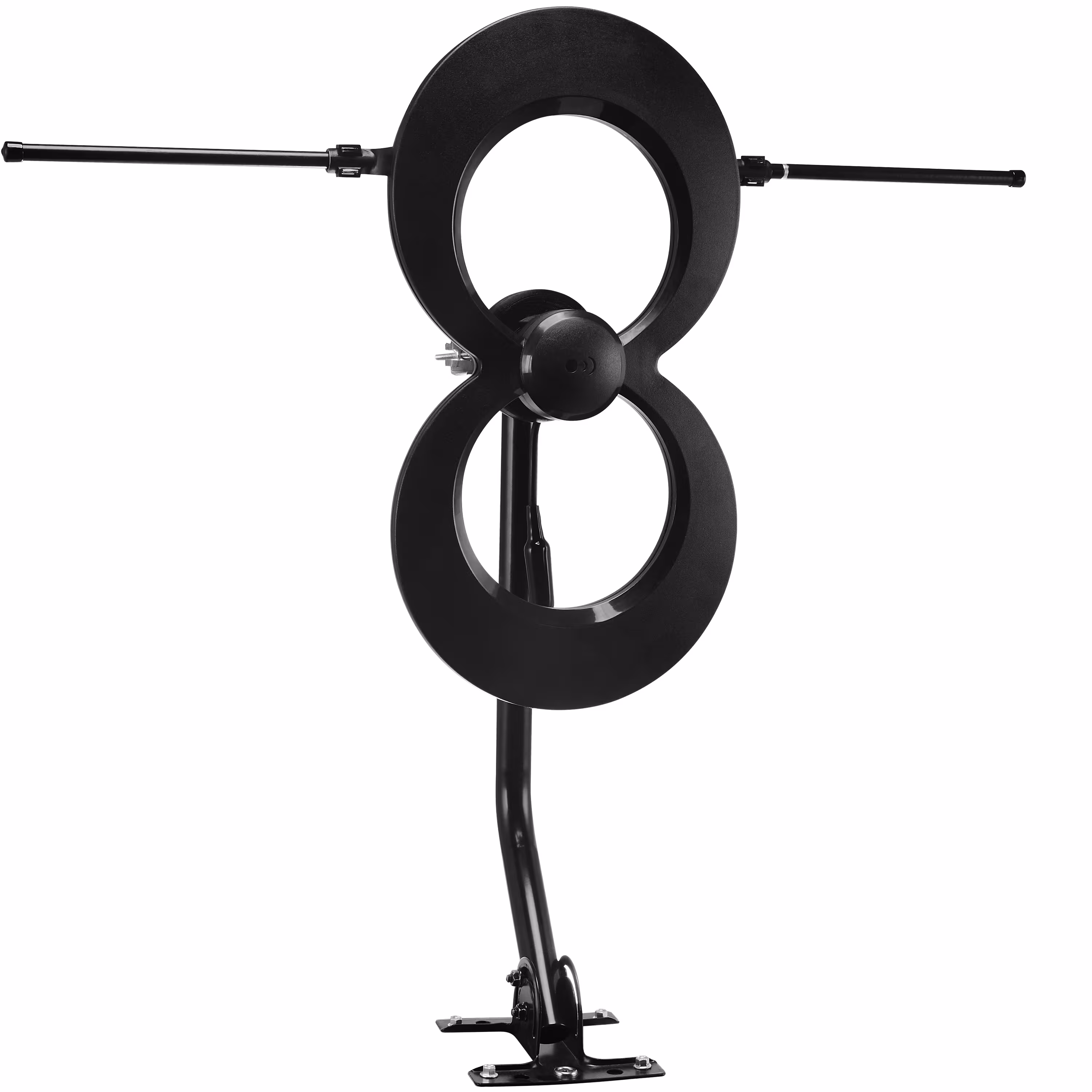Antennas Direct - ClearStream MAX-XR Complete Amplified Indoor/Outdoor HDTV Antenna with 60-Mile Range - Black - Image 2