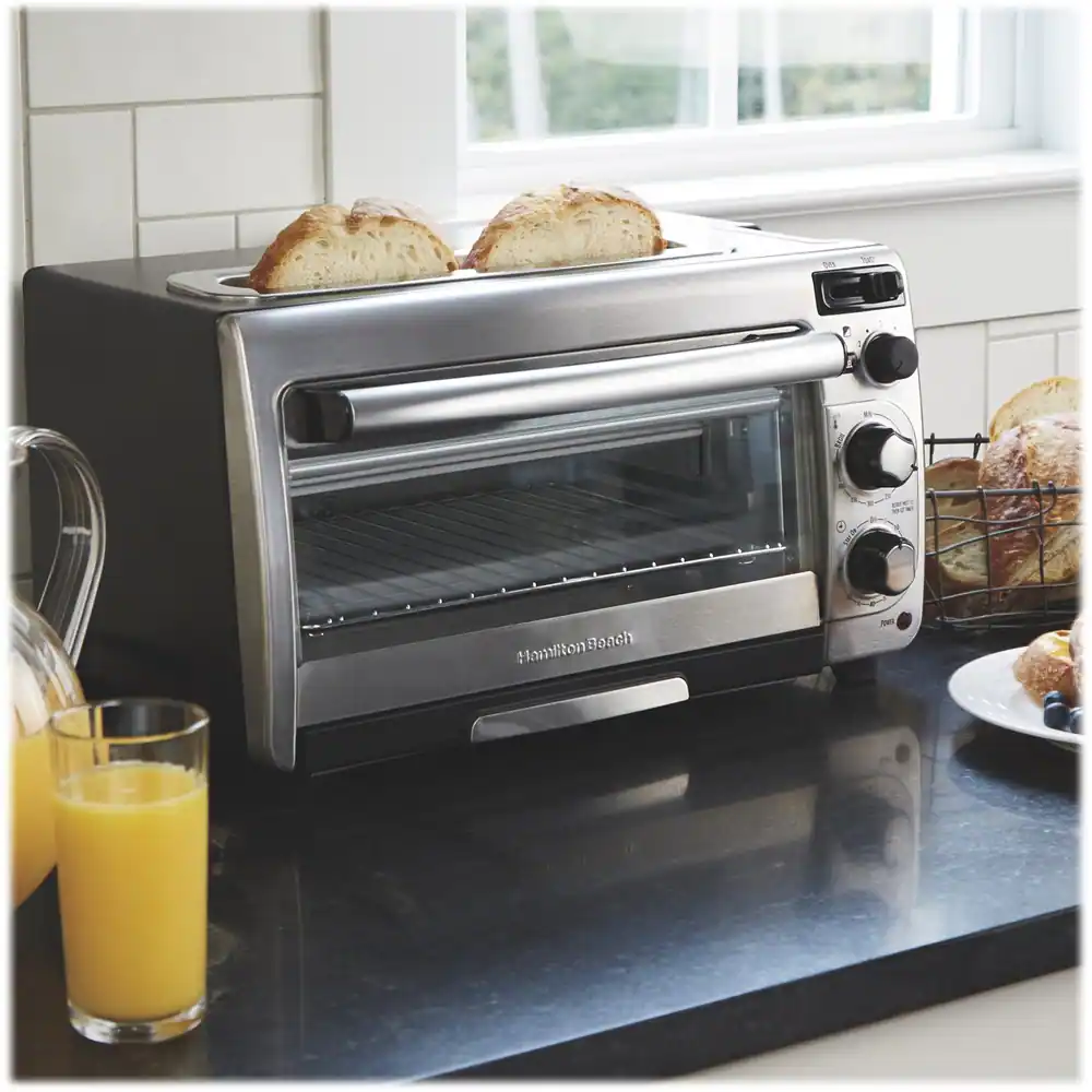 Hamilton Beach - 2-Slice Toaster Oven - Stainless steel - Image 5
