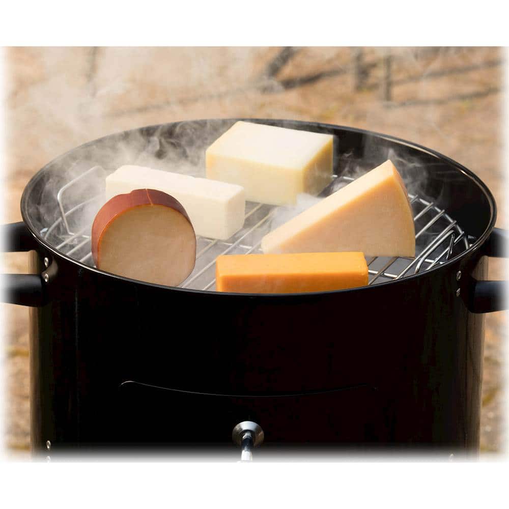 Cuisinart - 16" Vertical Charcoal Smoker - Black - Image 5