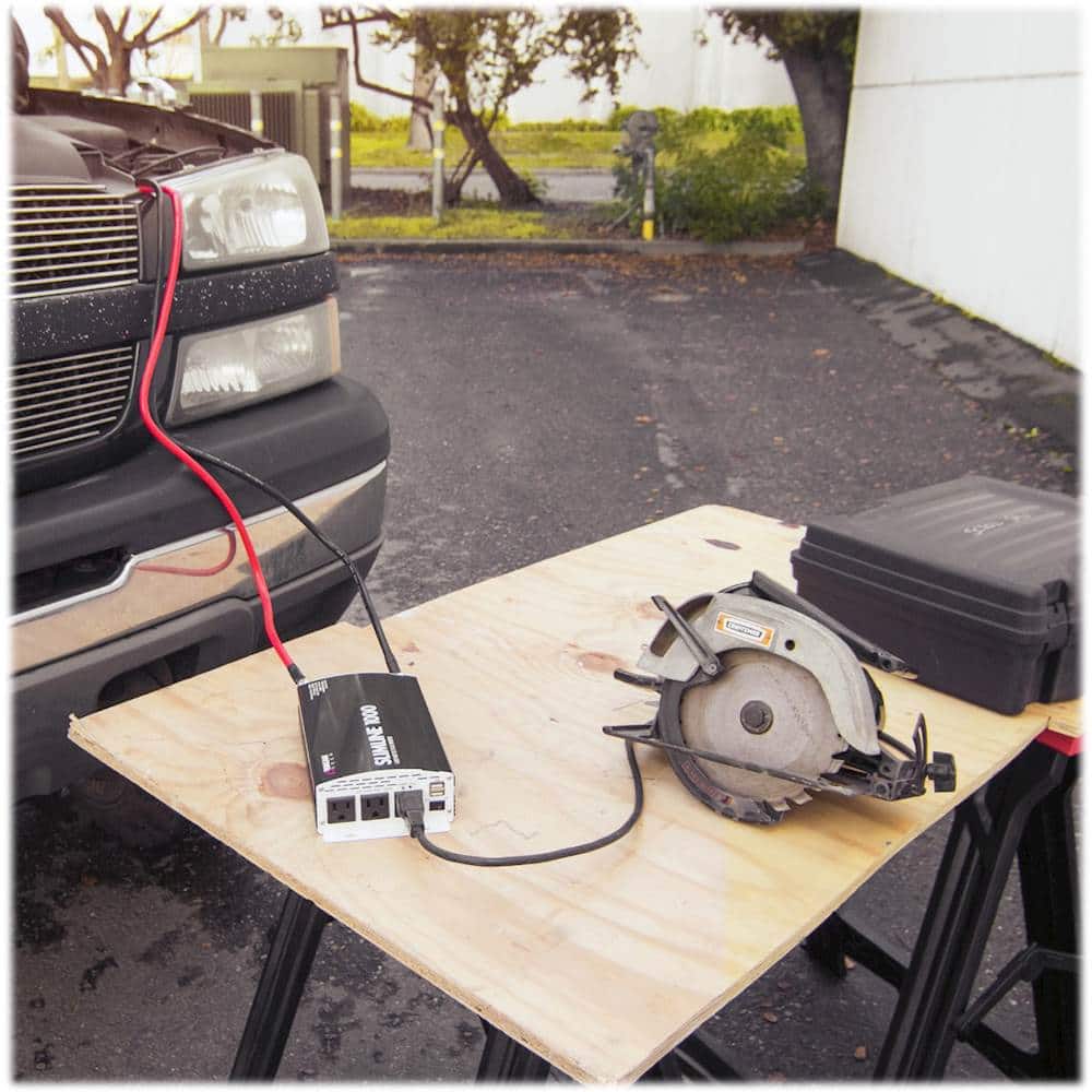 Wagan Tech - SlimLine 1000W Power Inverter - Black - Image 3