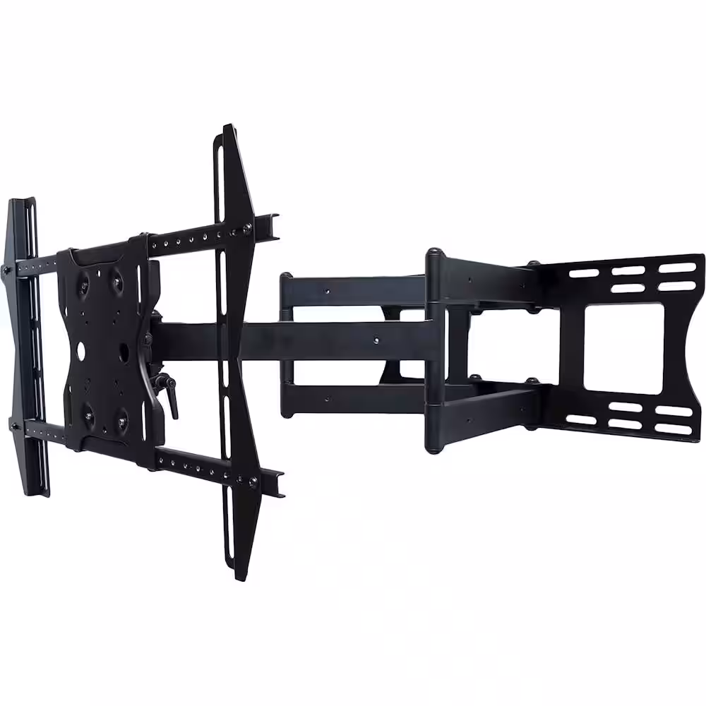 SunBriteTV - Outdoor Tilting TV Wall Mount for Most 37" - 80" TVs - Extends 30.7" - Powder coated black