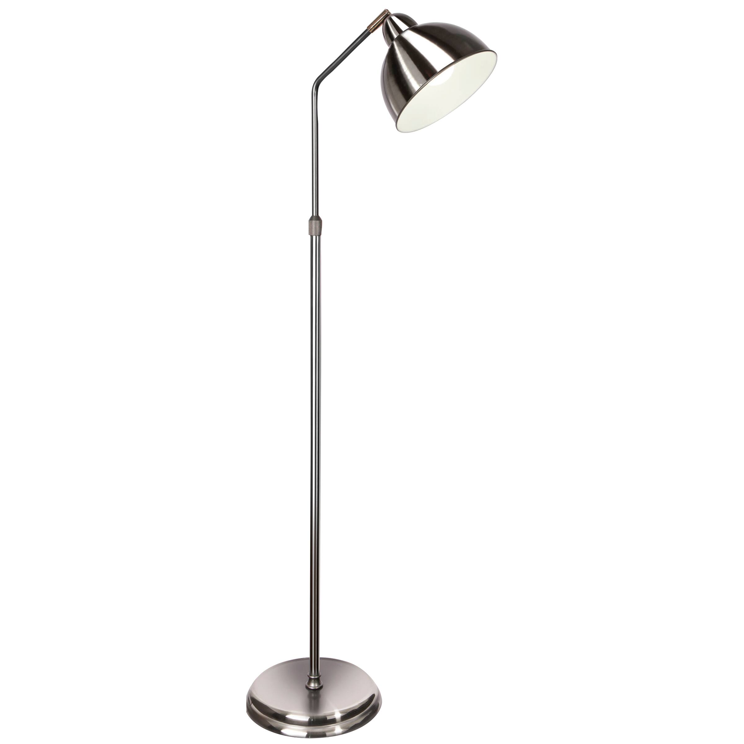 OttLite - Covington LED Floor Lamp - Brushed Nickel - Image 7