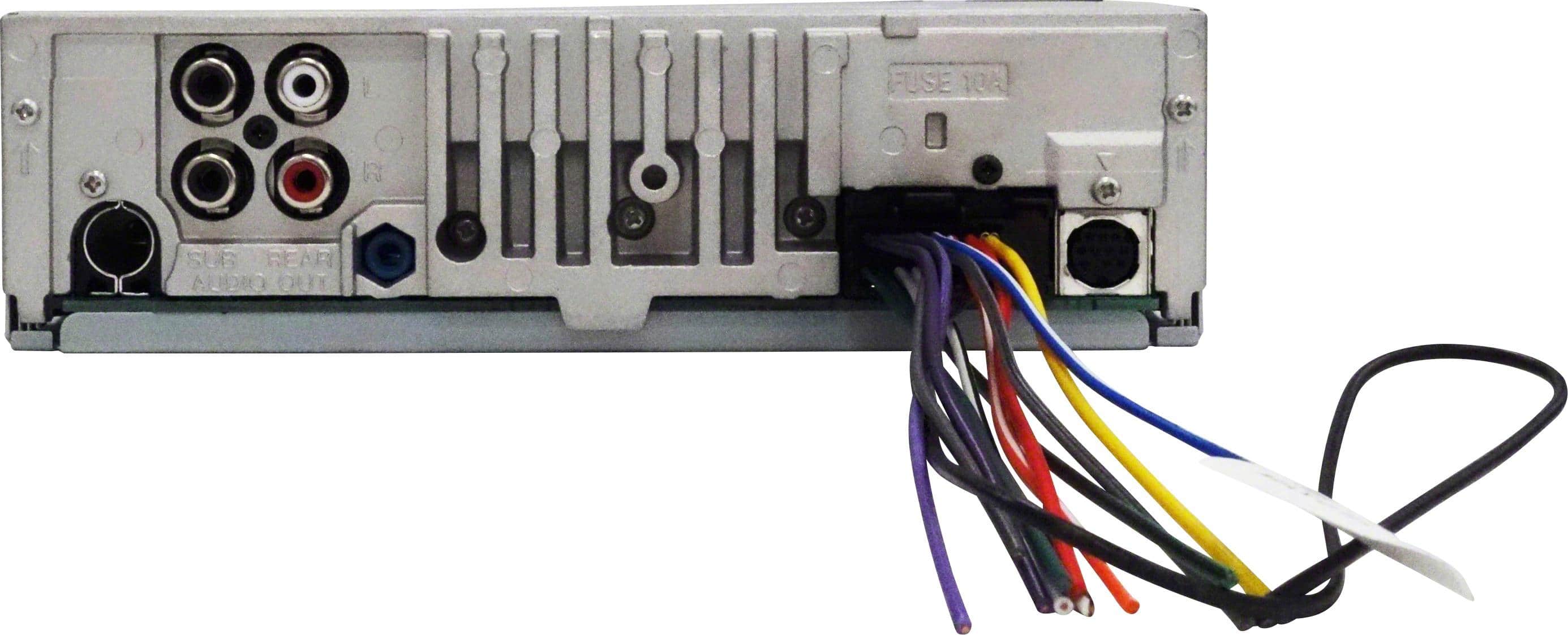 Sony - In-Dash Digital Media Receiver - Built-in Bluetooth - Satellite Radio-ready - Black - Image 4