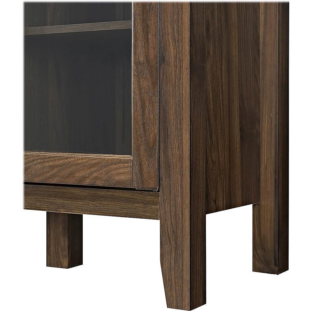 Walker Edison - Tall Storage Buffet TV Stand for TVs up to 55" - Dark Walnut - Image 4