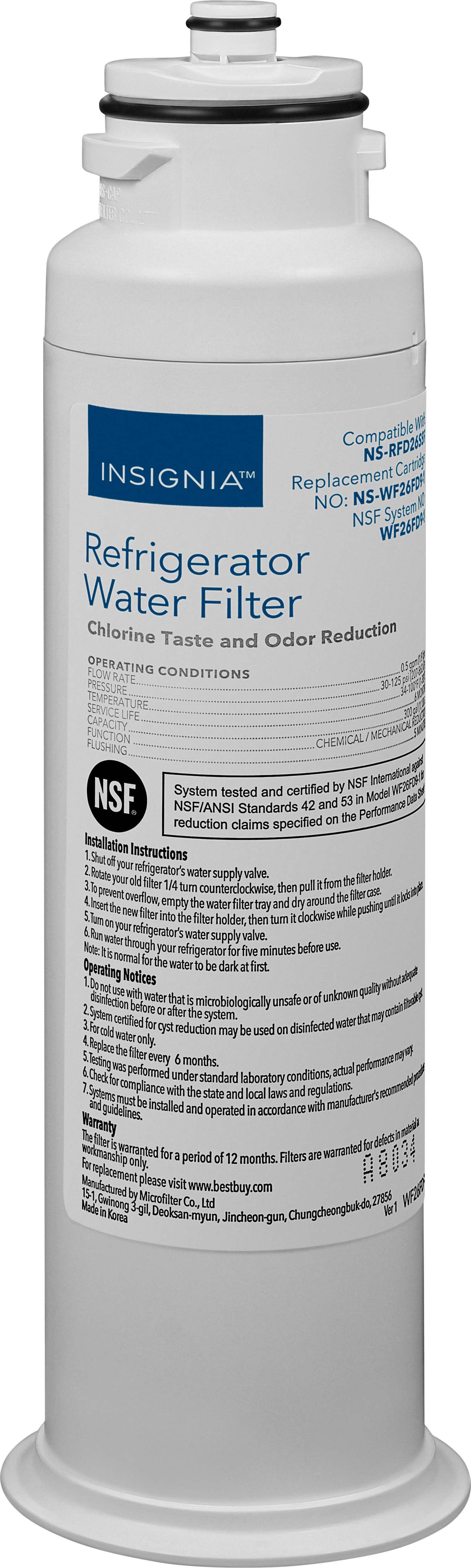 Insignia™ - Water Filter for Select Insignia Refrigerators - White - Image 4