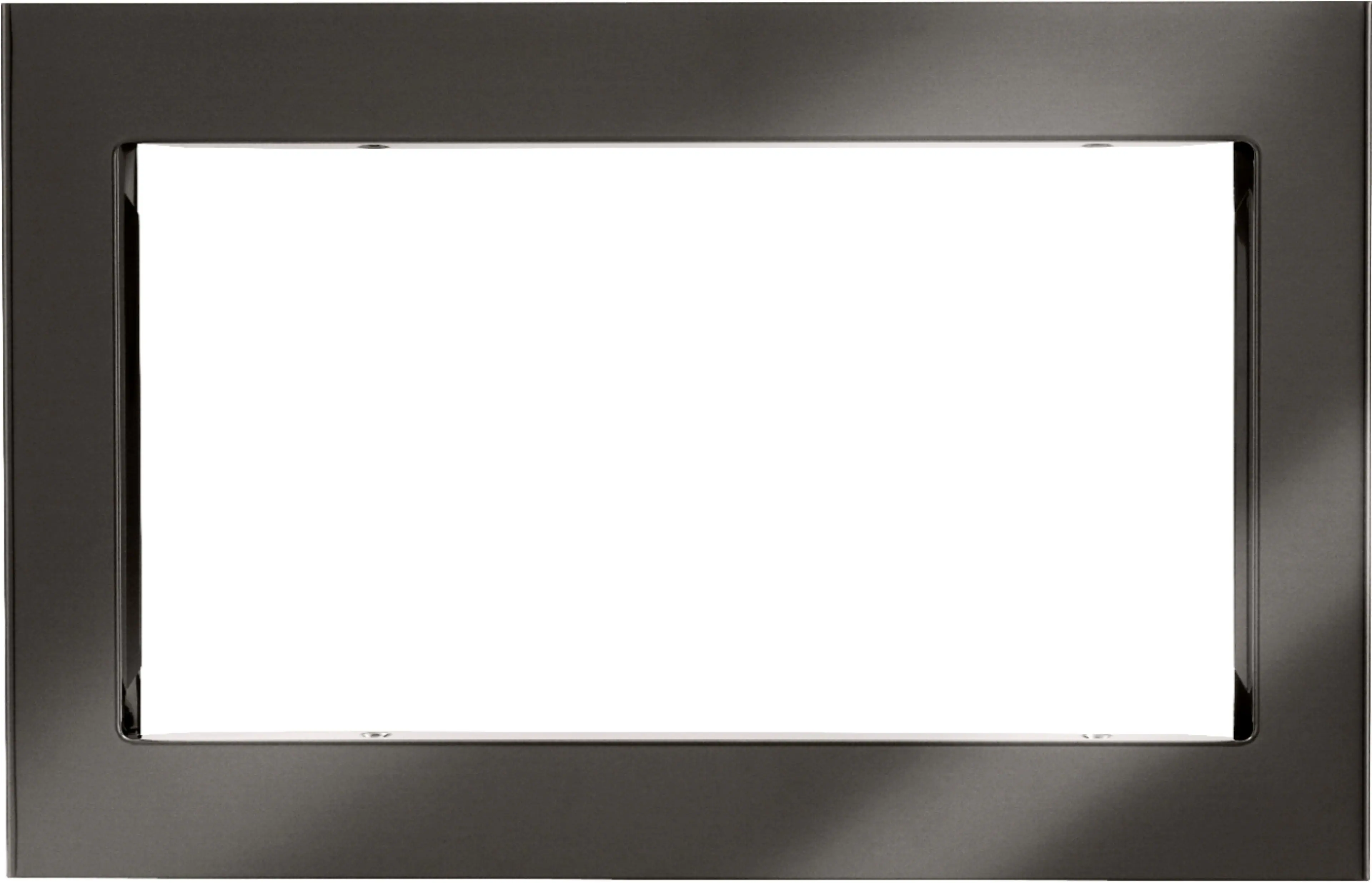 29.7" Trim Kit for LG Microwaves - PrintProof Black Stainless Steel