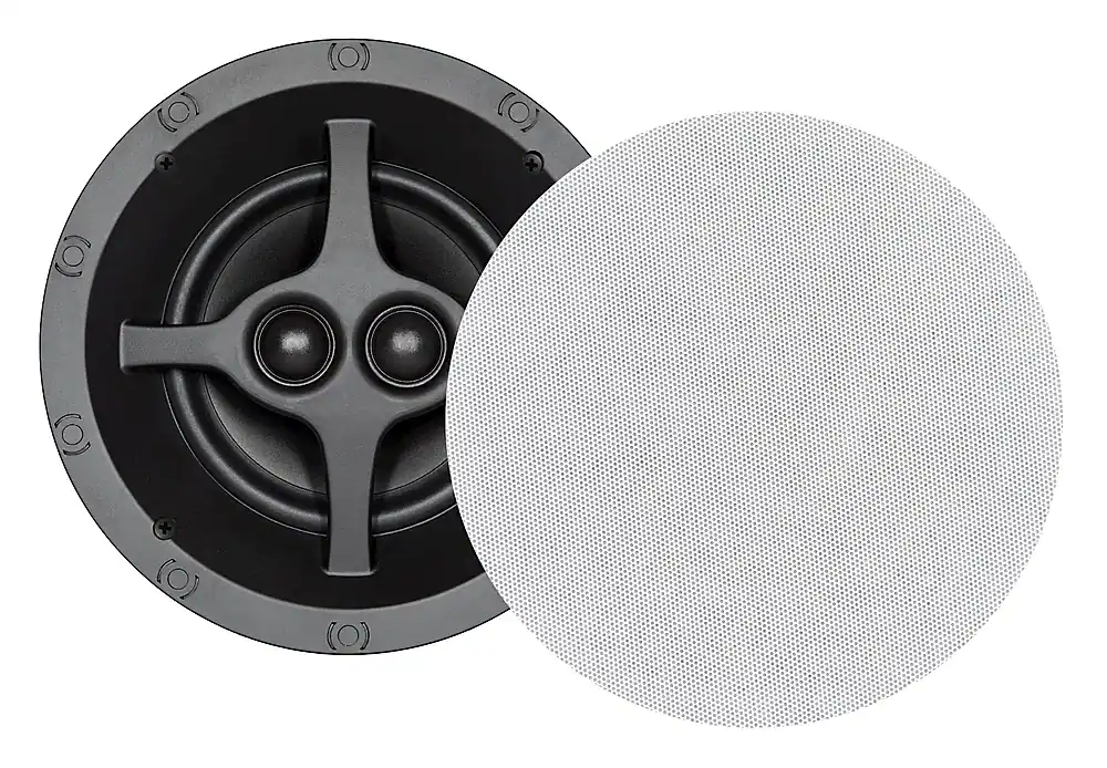 Sonance - C6R SST SINGLE SPEAKER - C Series 6-1/2" Single Stereo 2-Way In Ceiling Speaker (Each) - Paintable White