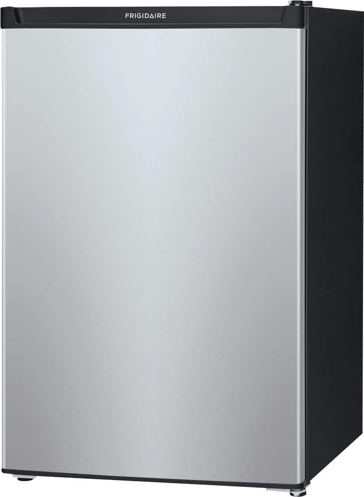 Frigidaire - 4.5 Cu. Ft. Mini Fridge with Top Freezer - Silver - Image 3