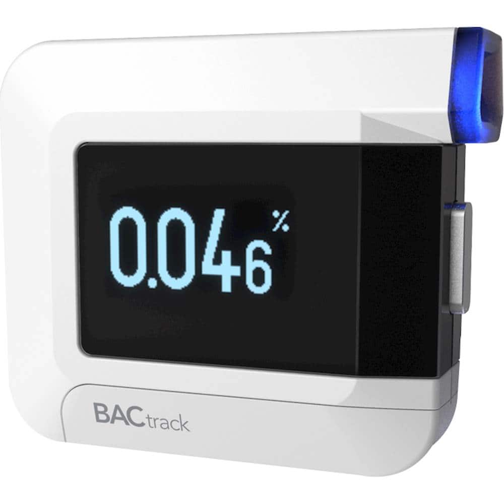 BACtrack - C8 Personal Breathalyzer - White/Black/Blue - Image 2