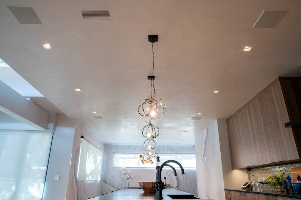 Sonance - VP8SQ SQUARE ADAPTOR W/ GRILLE - Visual Performance 8" Square Adapter with Grille (2-Pack) - Paintable White - Image 4