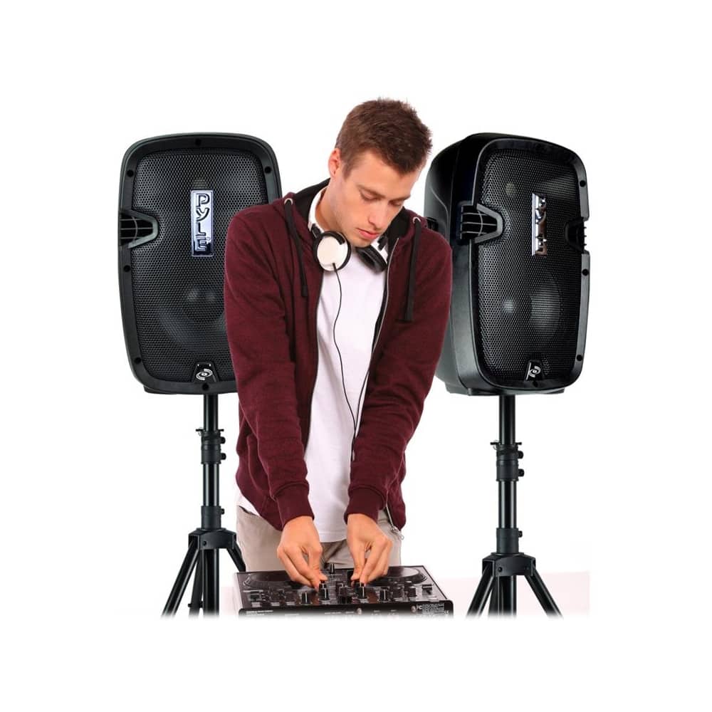 Pyle - 8" 700W PA Speakers - Black - Image 6