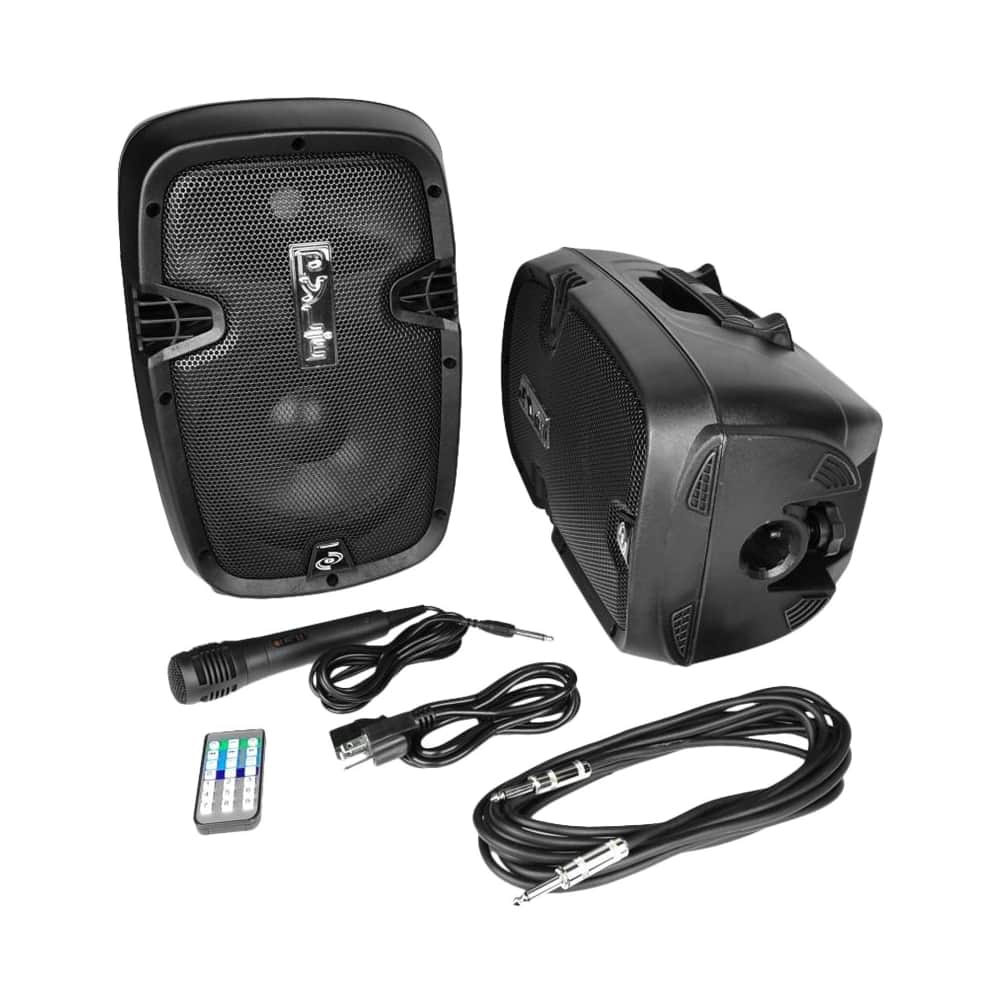 Pyle - 8" 700W PA Speakers - Black - Image 2