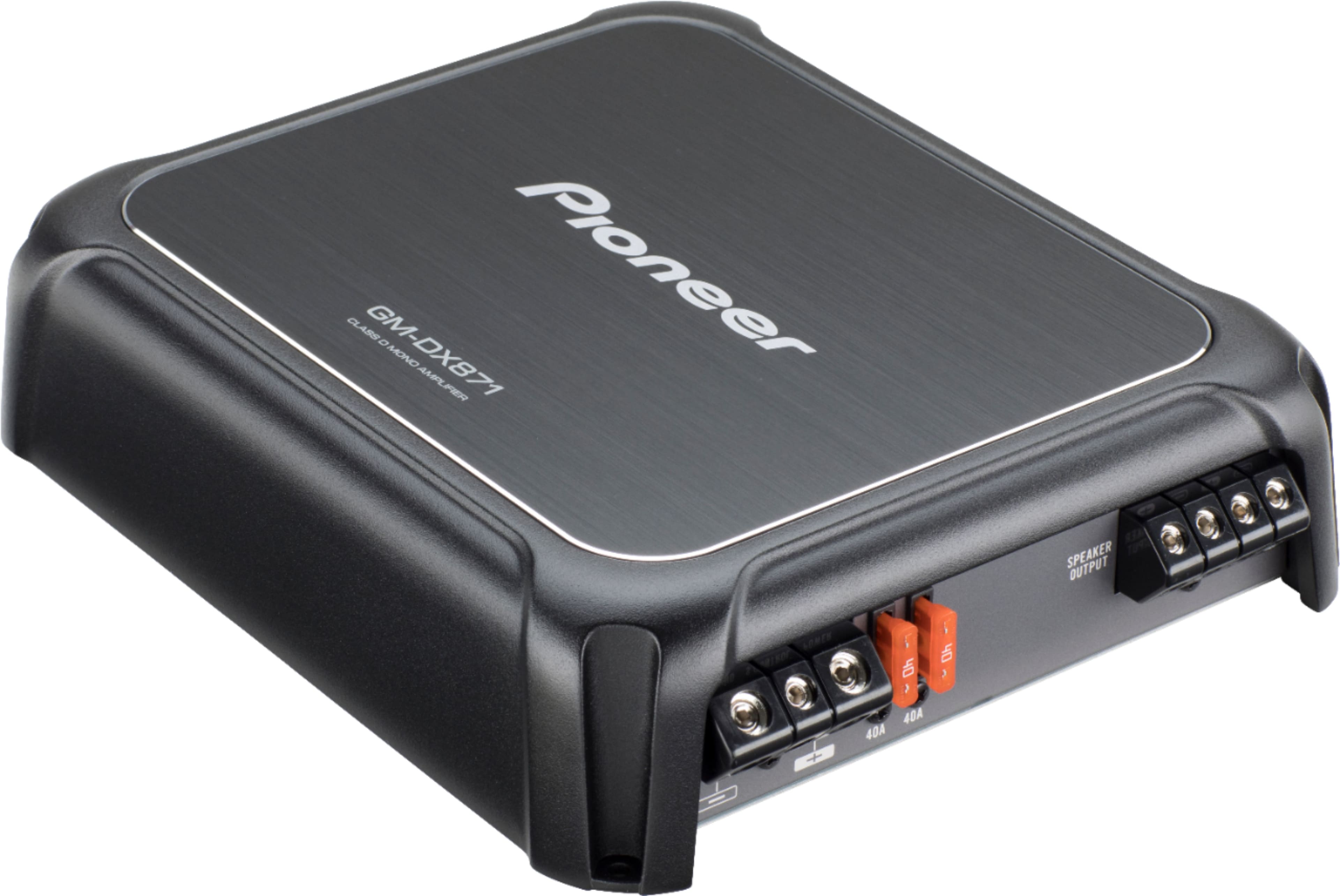 Pioneer - 1-Channel Class D Mono Amplifier - Black - Image 2