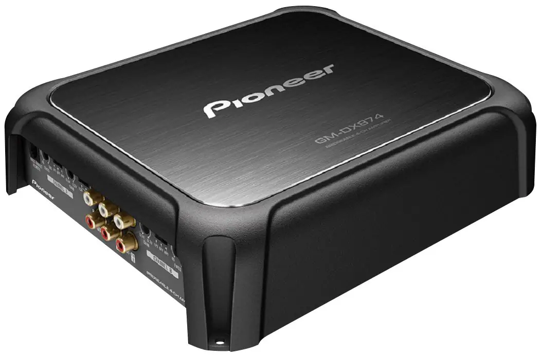 Pioneer - 4-Channel Class D Amplifier - Black - Image 2