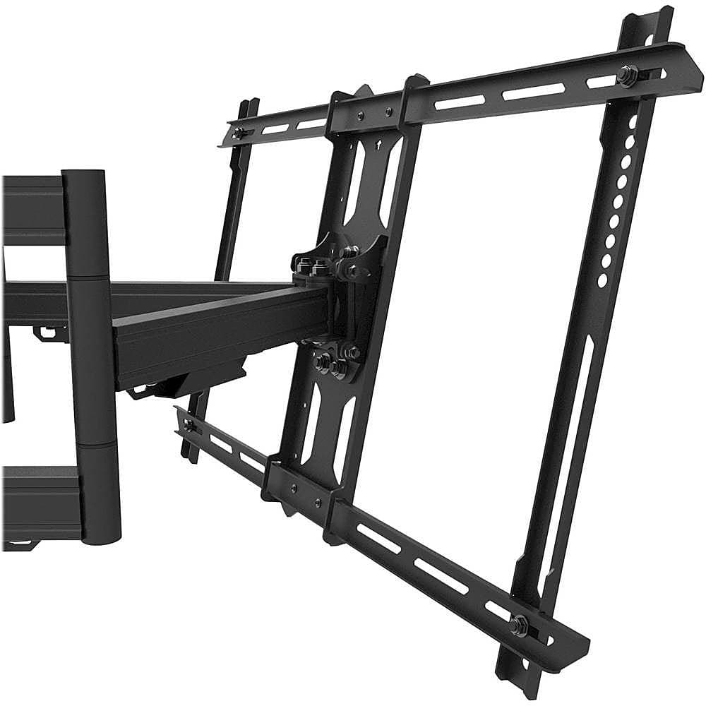 Kanto - Full-Motion Corner TV Wall Mount for Most 37" - 70" TVs - Black - Image 8