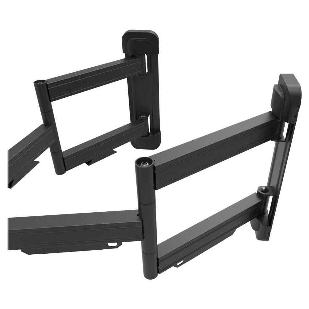 Kanto - Full-Motion Corner TV Wall Mount for Most 37" - 70" TVs - Black - Image 11