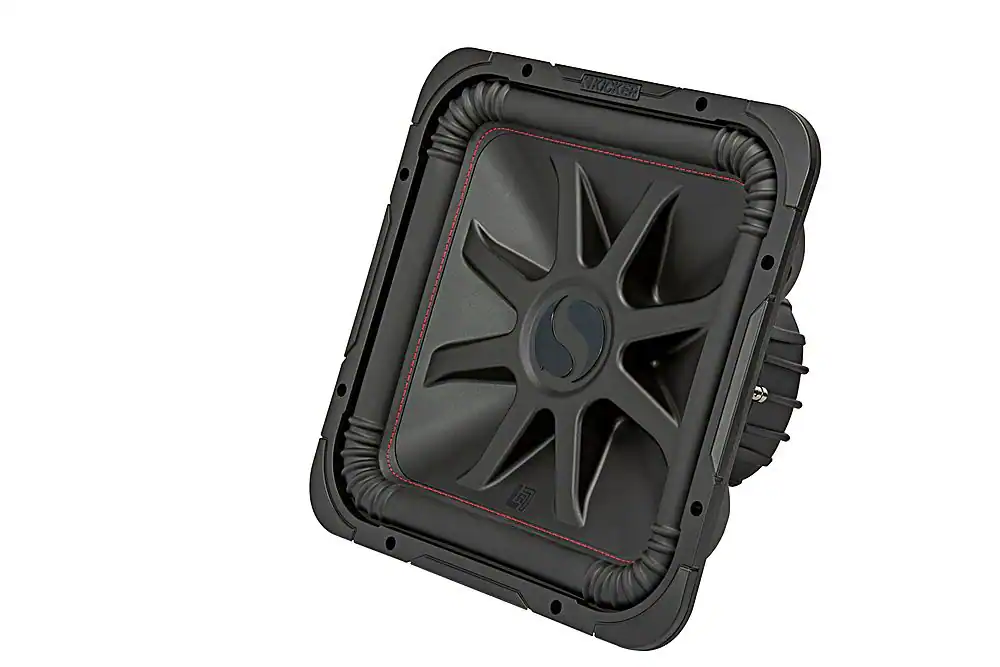 KICKER - L7R 15" Dual-Voice-Coil 4-Ohm Subwoofer - Black - Image 3