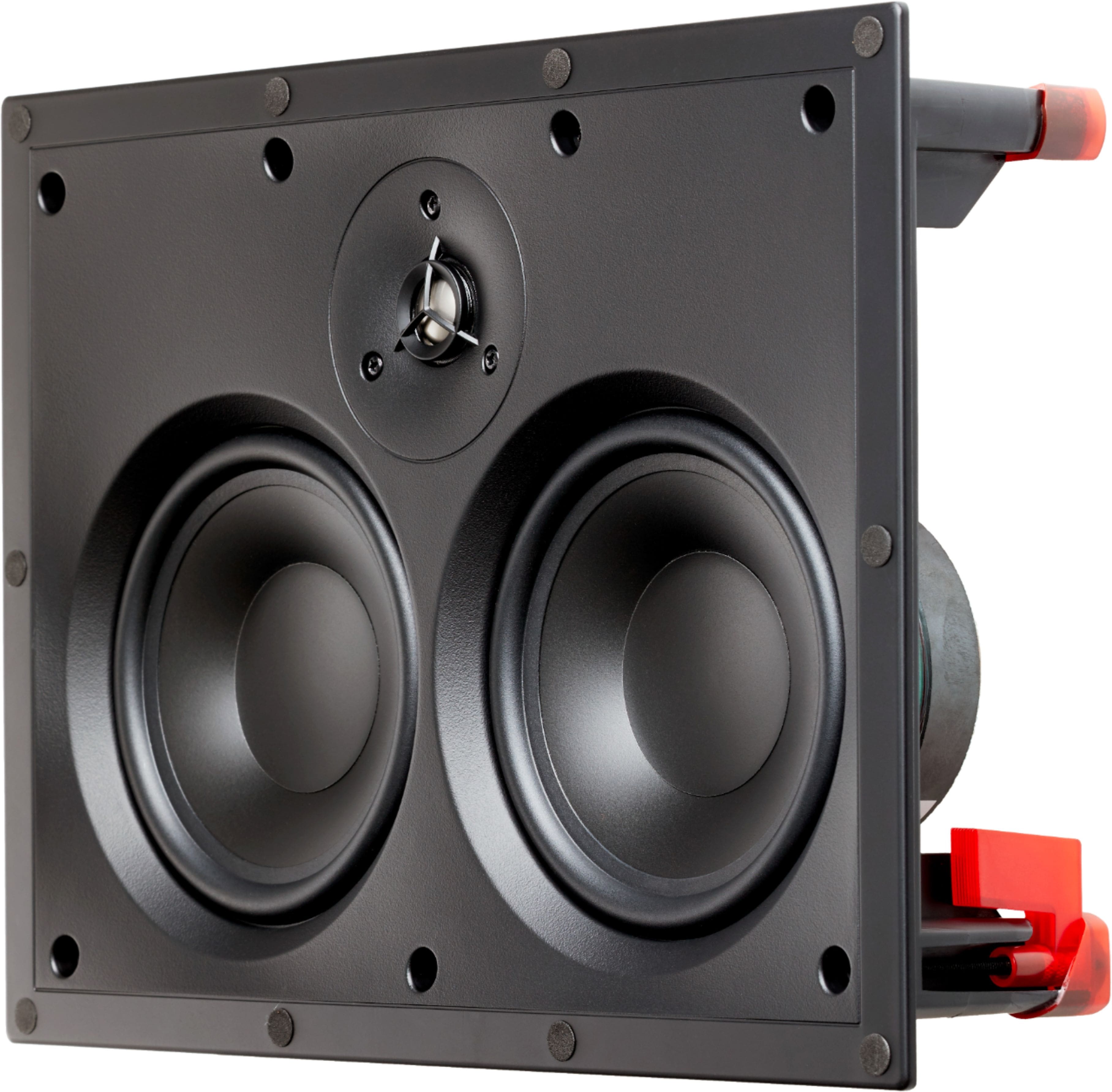 MartinLogan - Installer Dual 5-1/2" 70-Watt Passive 2-Way In-Wall Speaker (Each) - White - Image 2