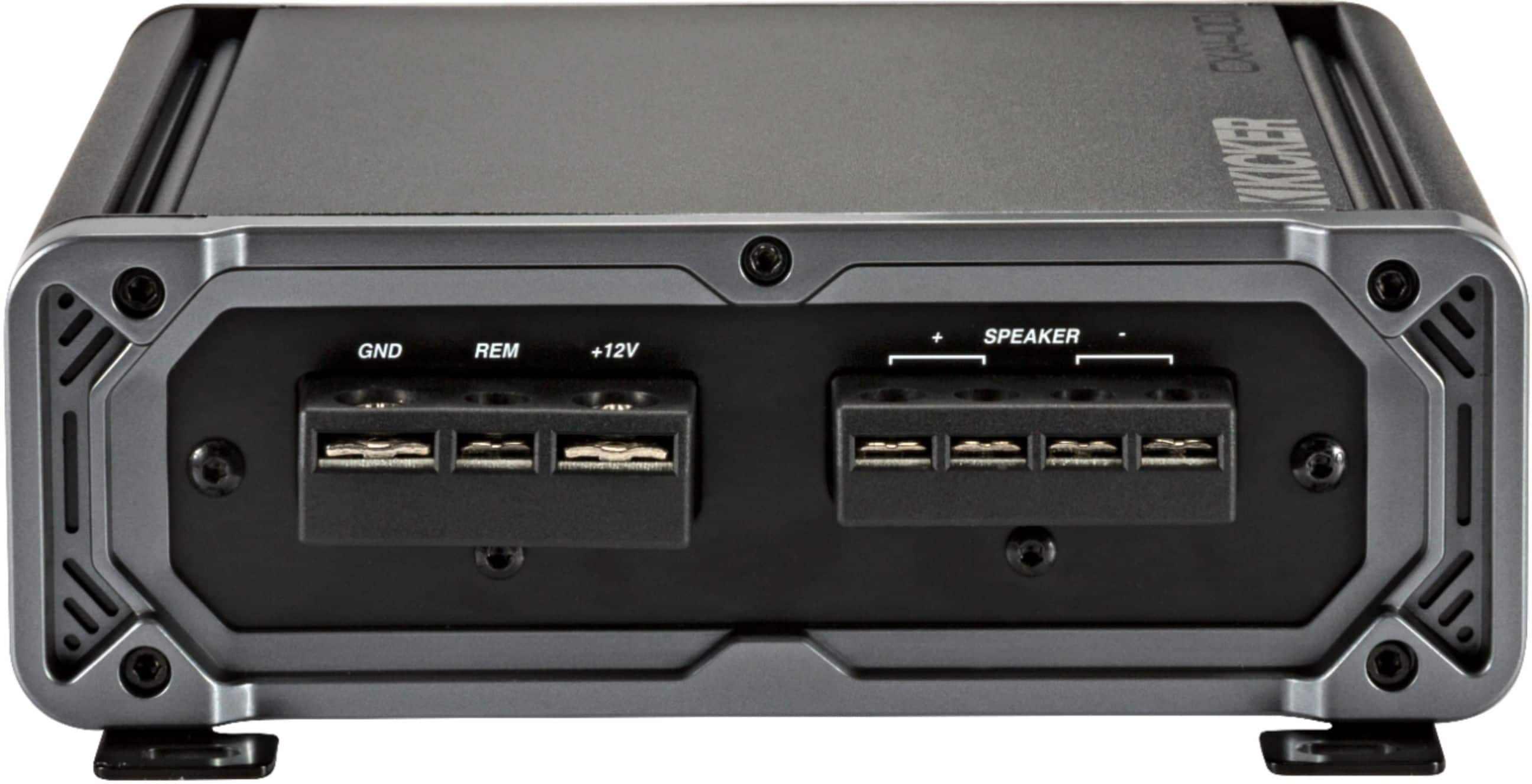 KICKER - CX 400W Class D Digital Mono Amplifier with Variable Low-Pass Crossover - Black - Image 4