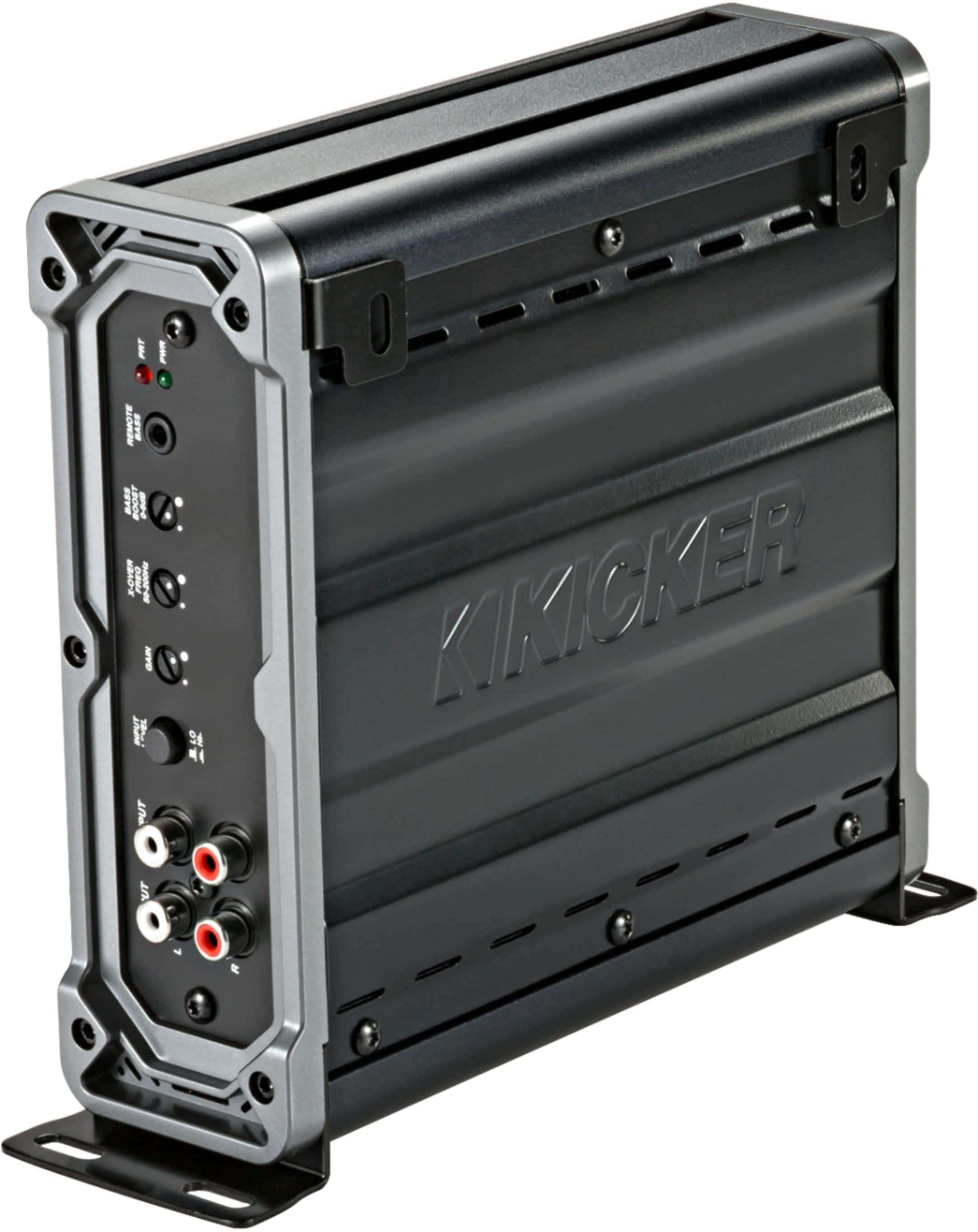 KICKER - CX 400W Class D Digital Mono Amplifier with Variable Low-Pass Crossover - Black - Image 7
