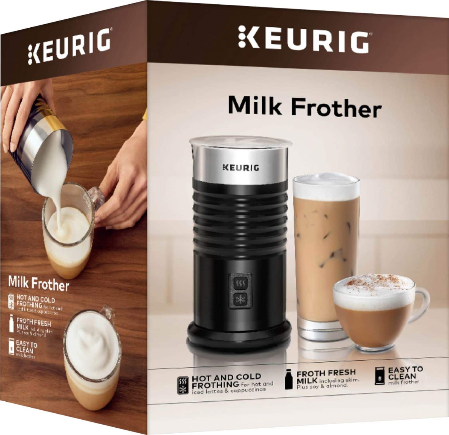 Keurig - Milk Frother - Black - Image 7