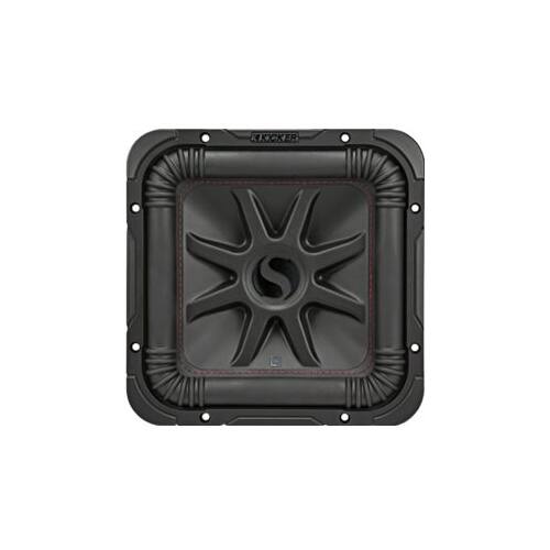 KICKER - Solo-Baric L7R 10" Single-Voice-Coil 2-Ohm Loaded Subwoofer Enclosure - Black - Image 10