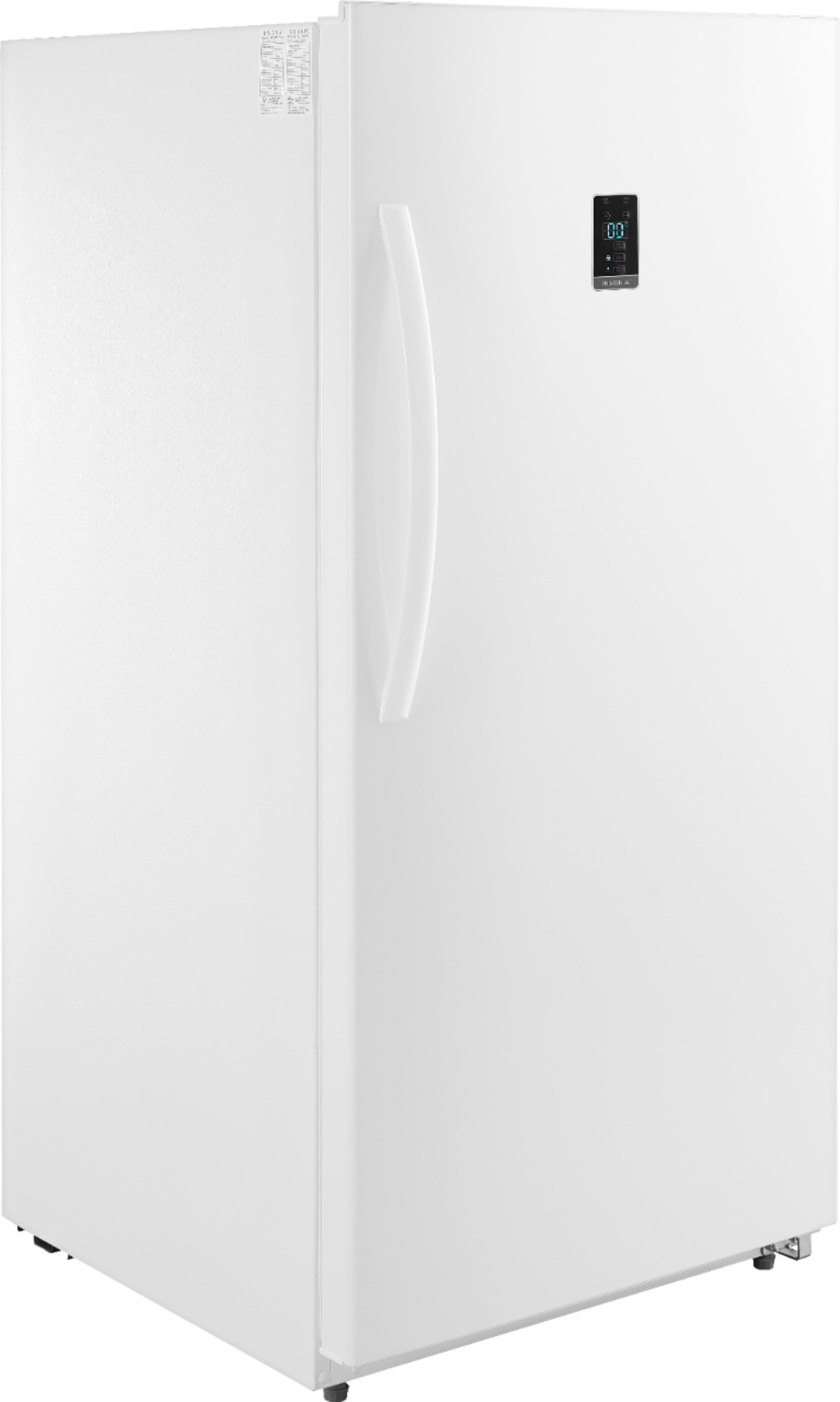 Insignia™ - 13.8 Cu. Ft. Garage Ready Convertible Upright Freezer with ENERGY STAR Certification - White - Image 4