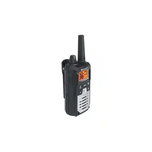 Midland - X-TALKER 40-Mile, 22-Channel FRS/GMRS 2-Way Radios (Pair) - Silver/Black - Image 2