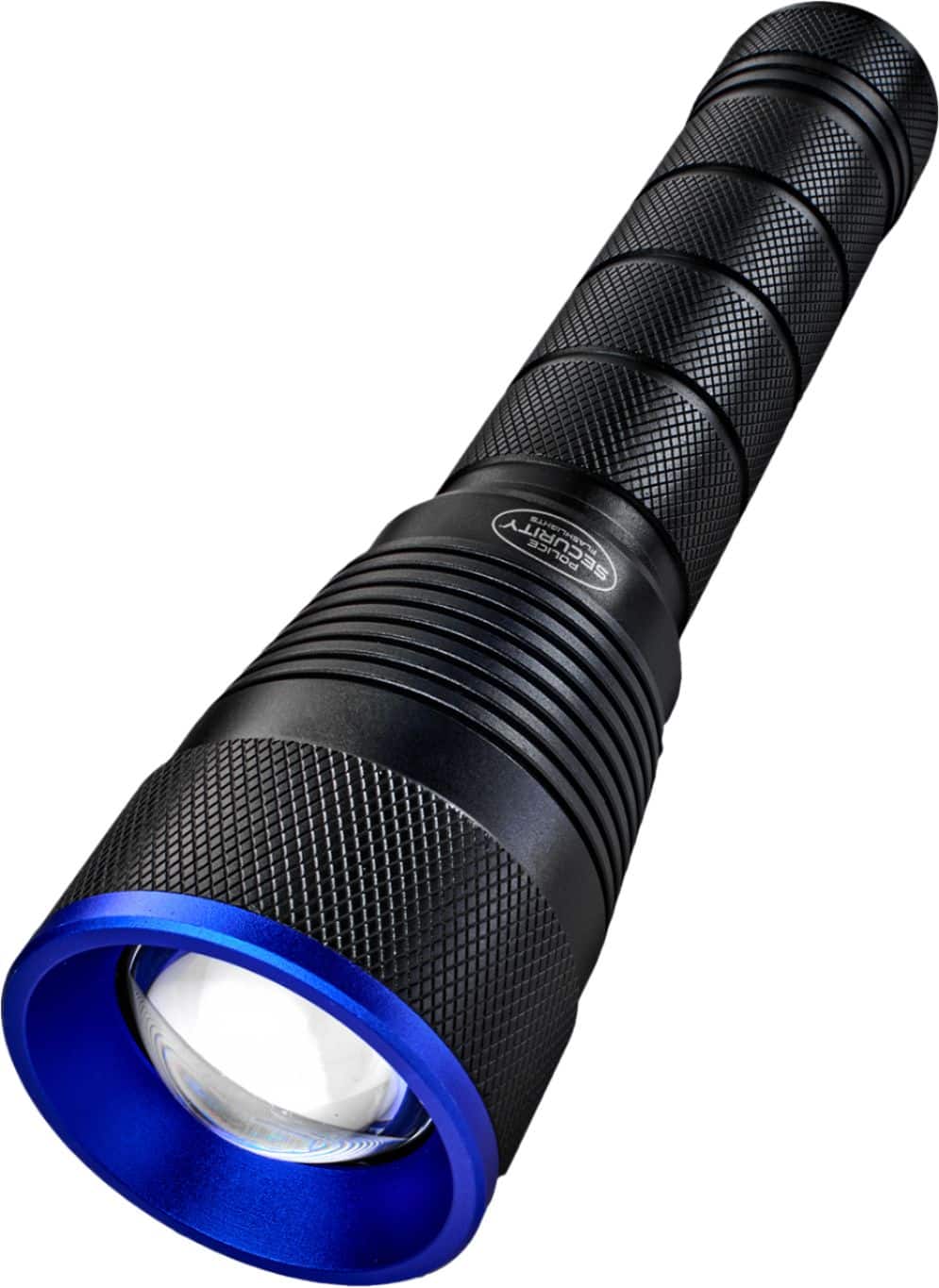 Police Security - Elite 3300 Lumen LED Flashlight - Black - Image 2