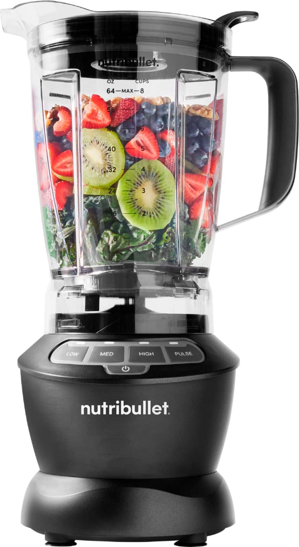 NutriBullet - Blender Full Size 1200 Watt 640z NBF50400 - Dark Gray - Image 2