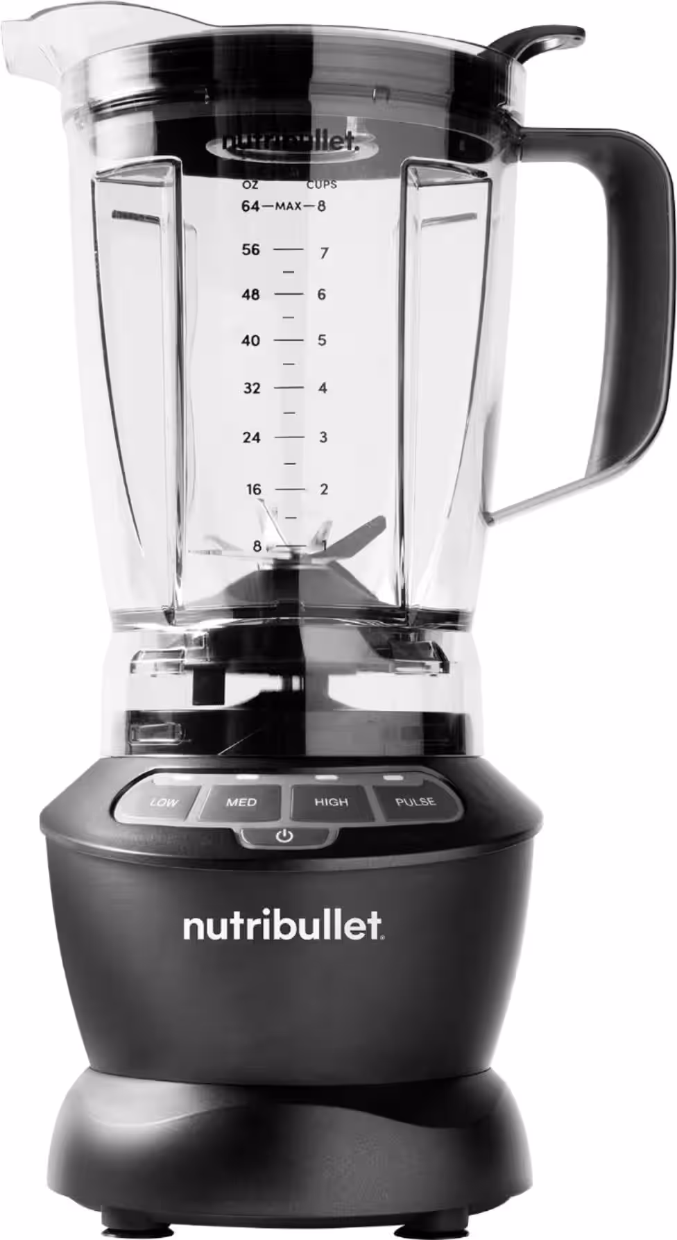 NutriBullet - Blender Full Size 1200 Watt 640z NBF50400 - Dark Gray