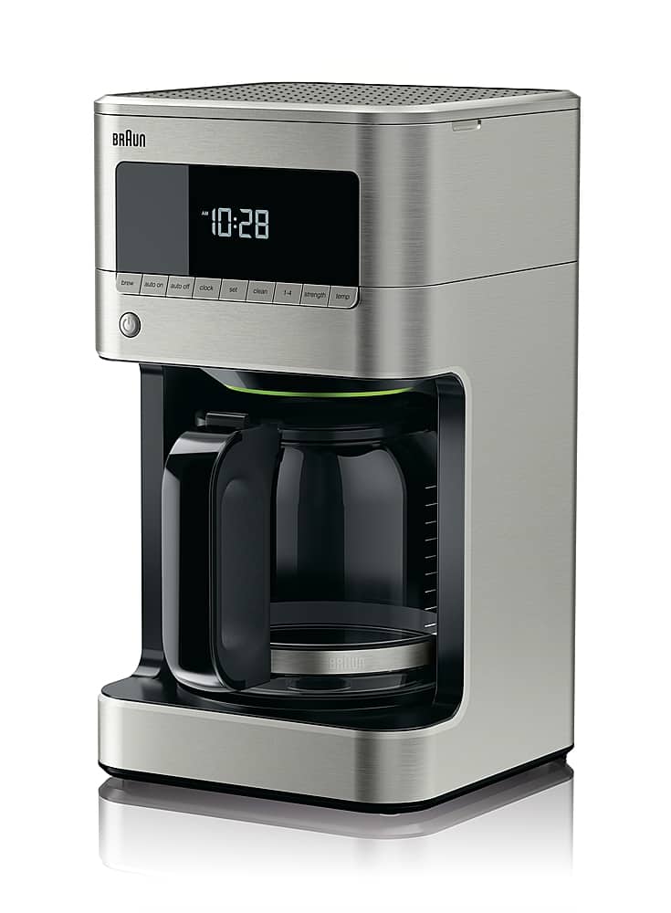 Braun - BrewSense 12-Cup Coffee Maker - Stainless Steel - Image 2