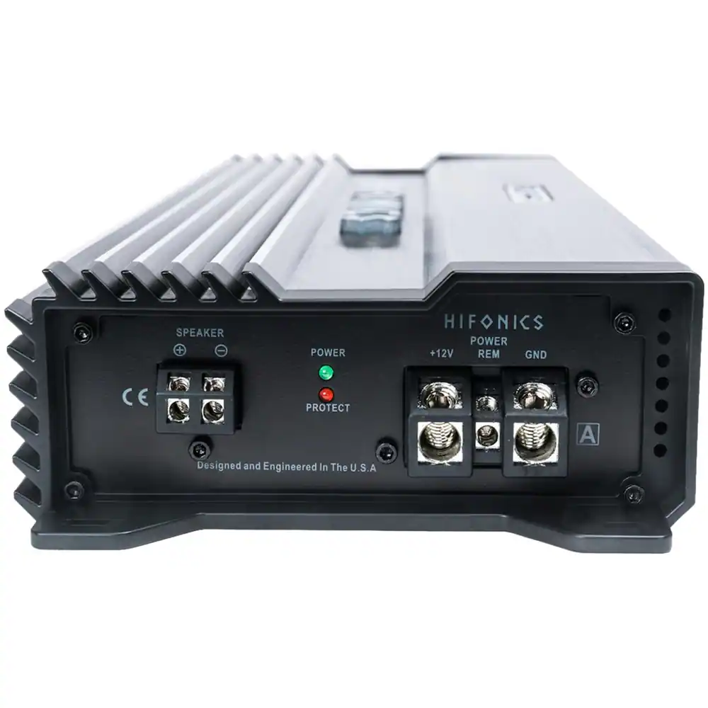 Hifonics - ALPHA 2000W Class D Digital Mono Amplifier with Variable Low-Pass Crossover - Black - Image 4