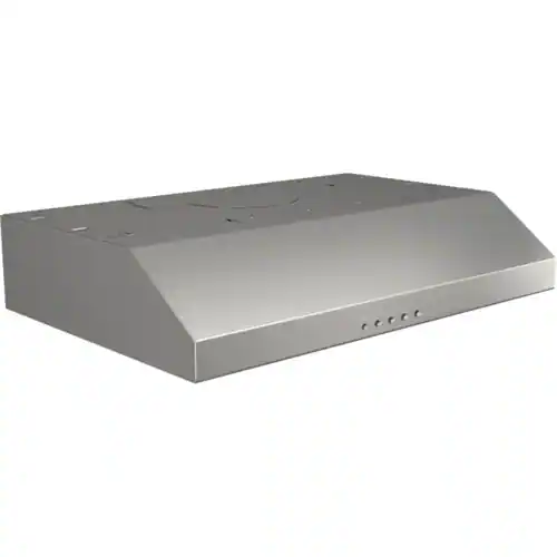 Broan Glacier - 30 inches - Externally Vented & Recirculating - Under cabinet Range Hood - Stainless Steel - Image 4