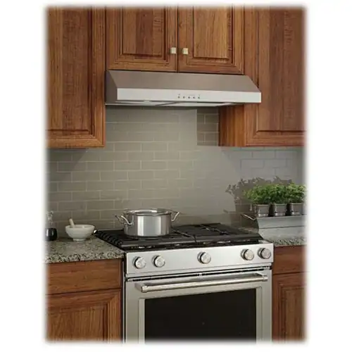 Broan Glacier - 30 inches - Externally Vented & Recirculating - Under cabinet Range Hood - Stainless Steel - Image 7