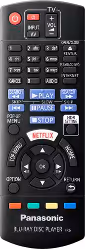 Panasonic - Streaming 4K Ultra HD Hi-Res Audio DVD/CD/3D Wi-Fi Built-In Blu-Ray Player, DP-UB420-K - Black - Image 4